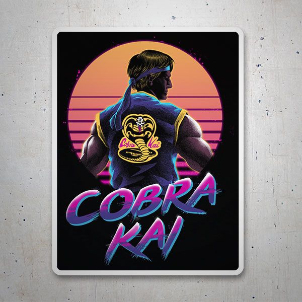 Car & Motorbike Stickers: Cobra Kai Johnny Lawrence II