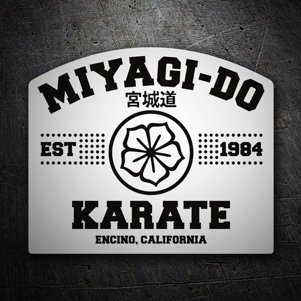 Car & Motorbike Stickers: Cobra Kai Miyagi-Do Karate est 1984 1