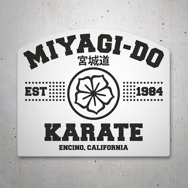 Car & Motorbike Stickers: Cobra Kai Miyagi-Do Karate est 1984