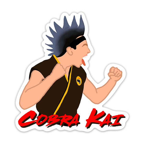 Car & Motorbike Stickers: Cobra Kai Hawk III