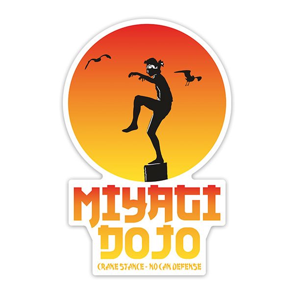 Car & Motorbike Stickers: Cobra Kai Miyagi Dojo