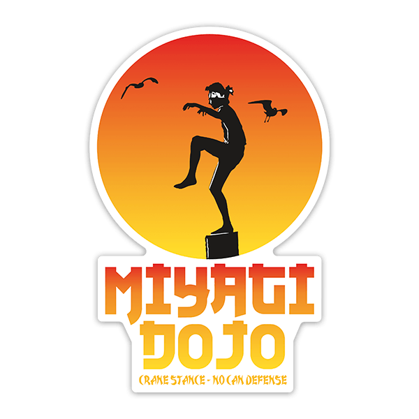 Car & Motorbike Stickers: Cobra Kai Miyagi Dojo