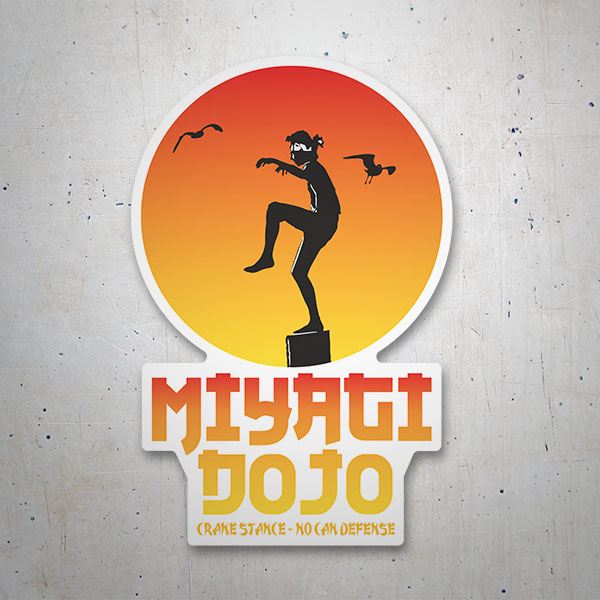 Car & Motorbike Stickers: Cobra Kai Miyagi Dojo