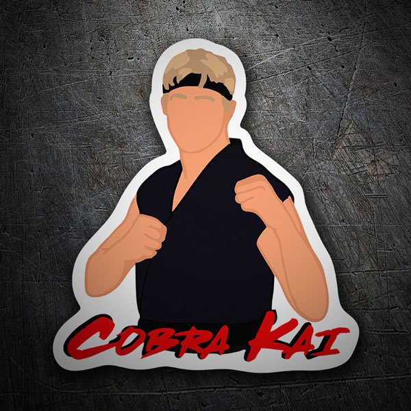 Car & Motorbike Stickers: Cobra Kai Johnny Lawrence Drawing II