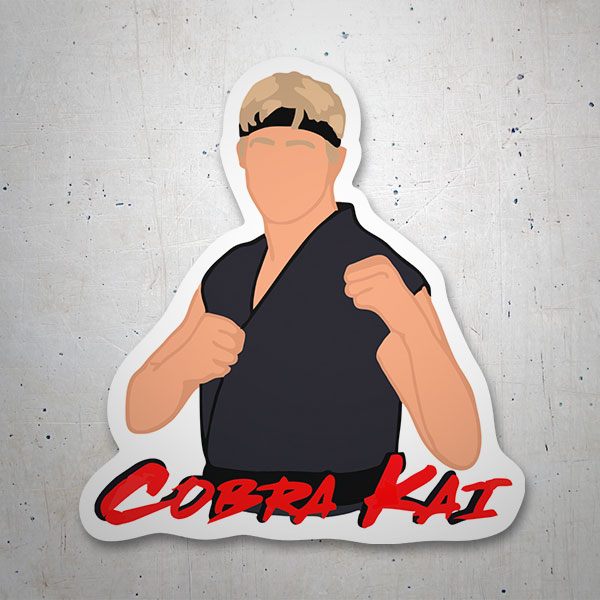 Car & Motorbike Stickers: Cobra Kai Johnny Lawrence Drawing II