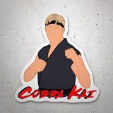 Car & Motorbike Stickers: Cobra Kai Johnny Lawrence Drawing II 3