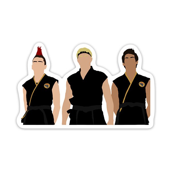 Car & Motorbike Stickers: Cobra Kai Team