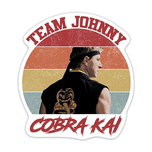 Car & Motorbike Stickers: Cobra Kai Team Johnny II