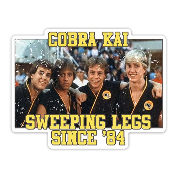 Car & Motorbike Stickers: Cobra Kai Since 84