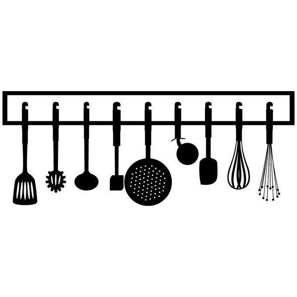 Wall Stickers: Cooking equipment