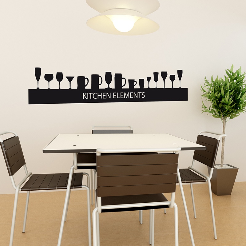Wall Stickers: glass
