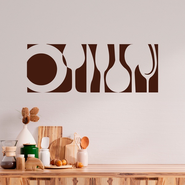 Wall Stickers: Tableware