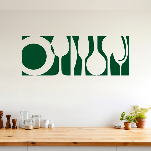 Wall Stickers: Tableware