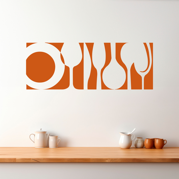 Wall Stickers: Tableware