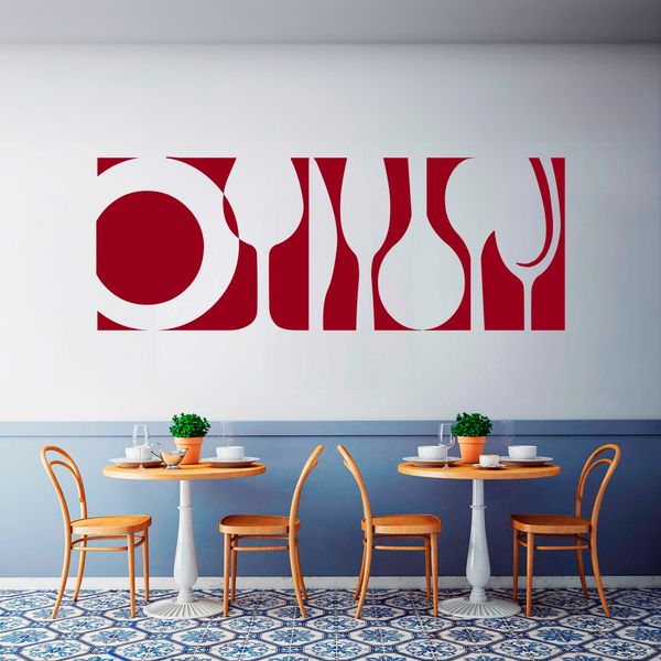 Wall Stickers: Tableware
