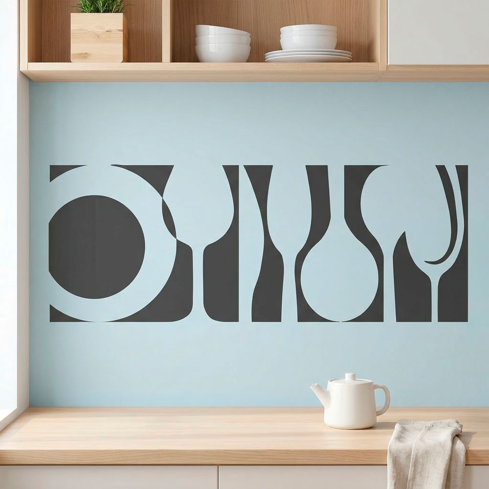 Wall Stickers: Tableware