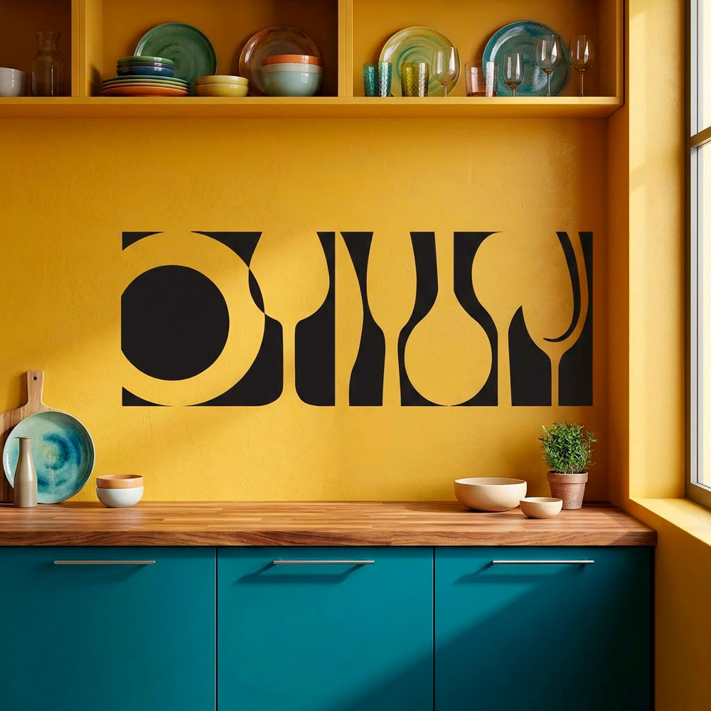Wall Stickers: Tableware