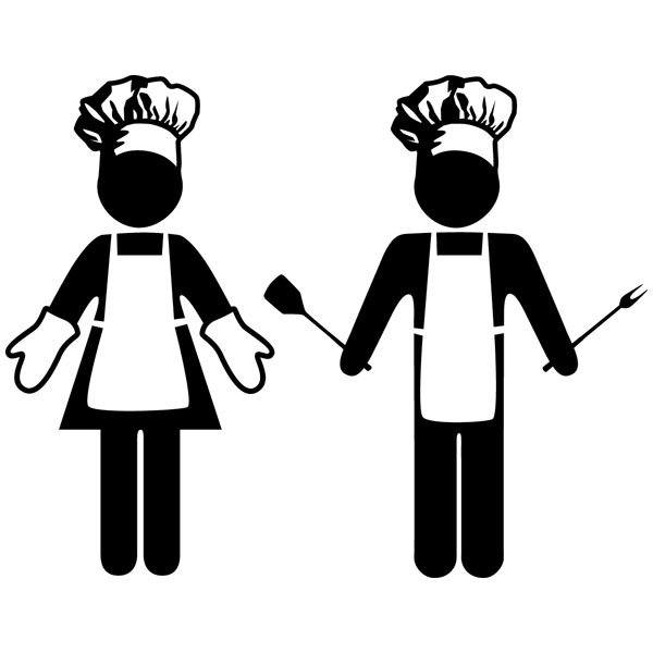 Wall Stickers: Chefs