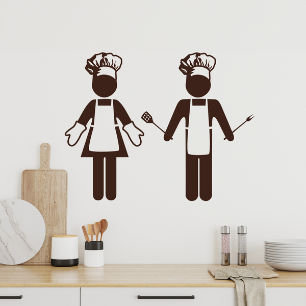 Wall Stickers: Chefs