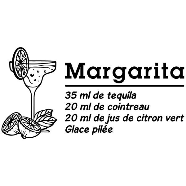 Wall Stickers: Cocktail Margarita - french