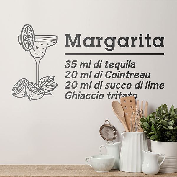 Wall Stickers: Cocktail Margarita - italian 0