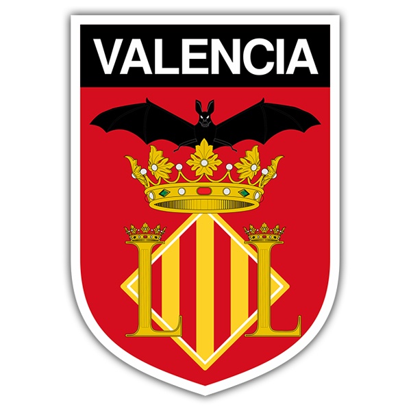 Car & Motorbike Stickers: Badge Valencia