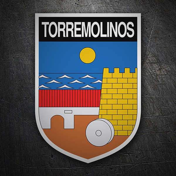Car & Motorbike Stickers: Badge Torremolinos