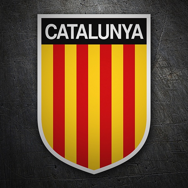 Car & Motorbike Stickers: Badge Catalonia