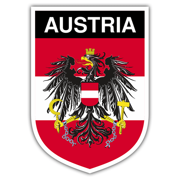 Car & Motorbike Stickers: Badge Austria 0