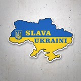 Car & Motorbike Stickers: Glory to Ukraine 3