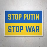 Car & Motorbike Stickers: Stop Putin Stop War 3