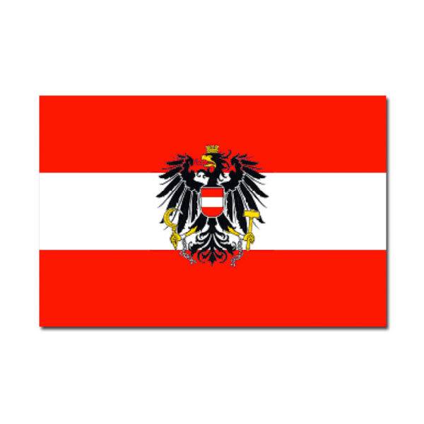 Car & Motorbike Stickers: Flag of Austria