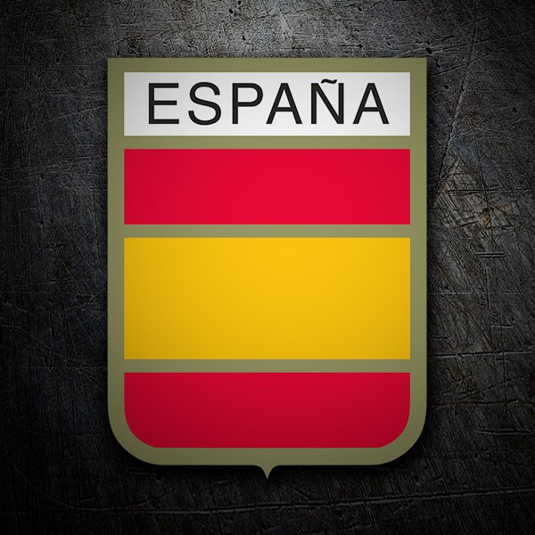 Car & Motorbike Stickers: Badge Spanish Olympic Committee