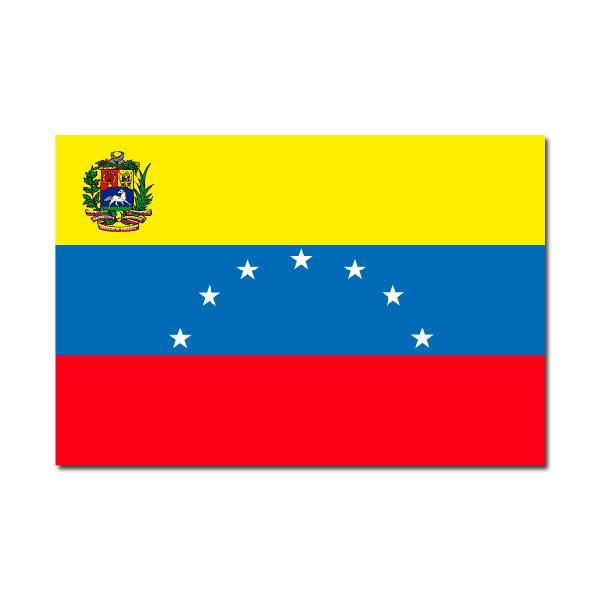 Car & Motorbike Stickers: Flag Venezuela