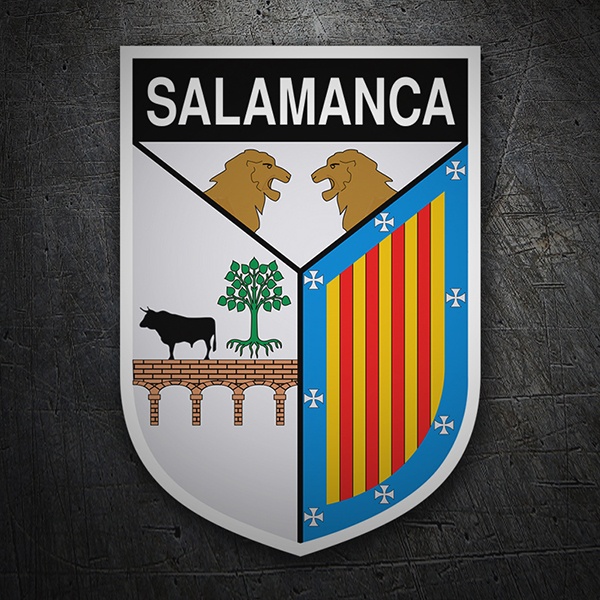 Car & Motorbike Stickers: Badge Salamanca