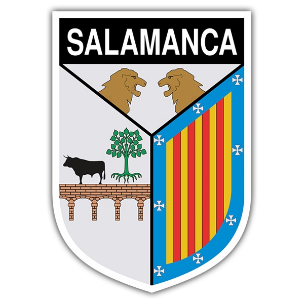 Car & Motorbike Stickers: Badge Salamanca