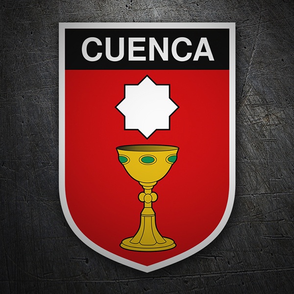 Car & Motorbike Stickers: Badge Cuenca