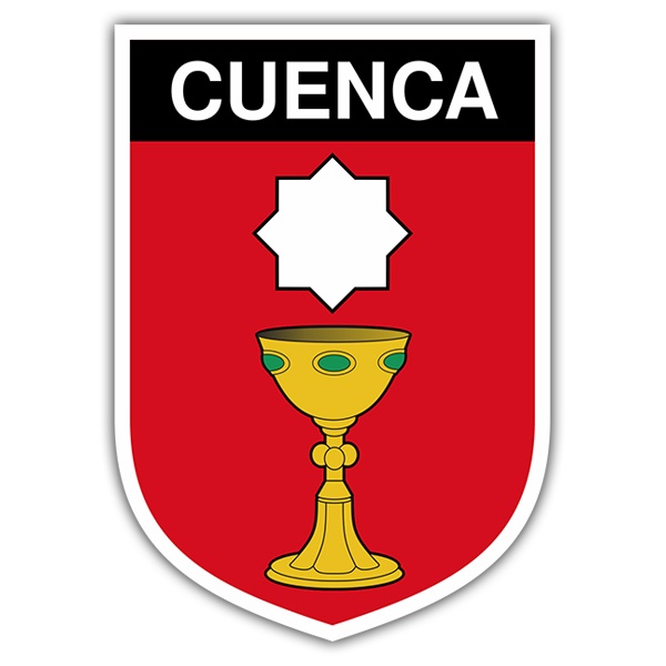 Car & Motorbike Stickers: Badge Cuenca