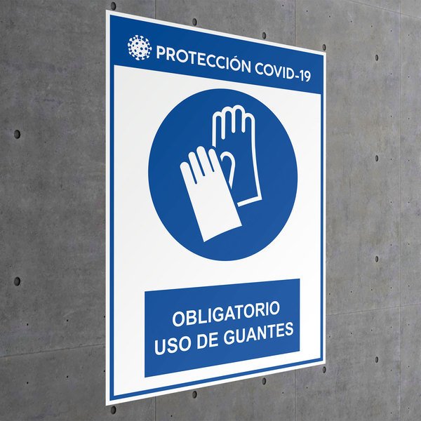 Car & Motorbike Stickers: Protection covid19 use of gloves