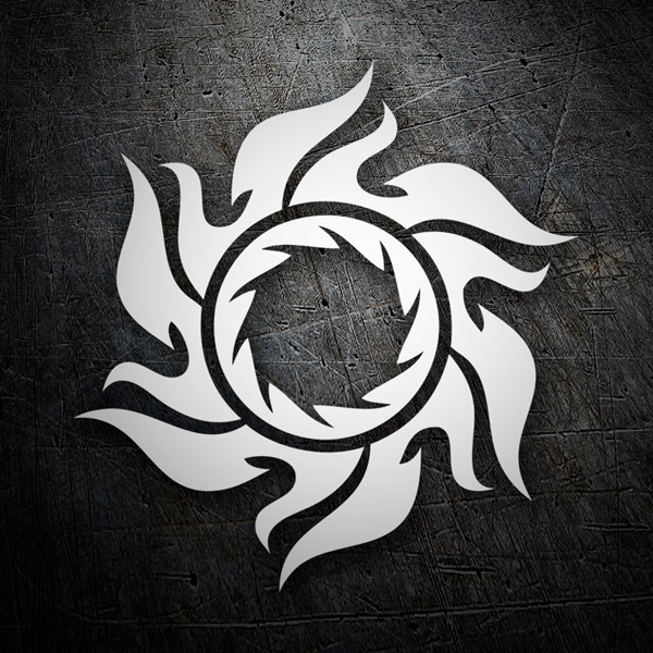 Tribal Sun Decal 1/1