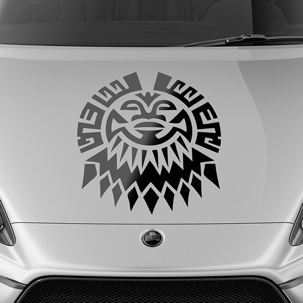 Tribal Sun Decal 1/1