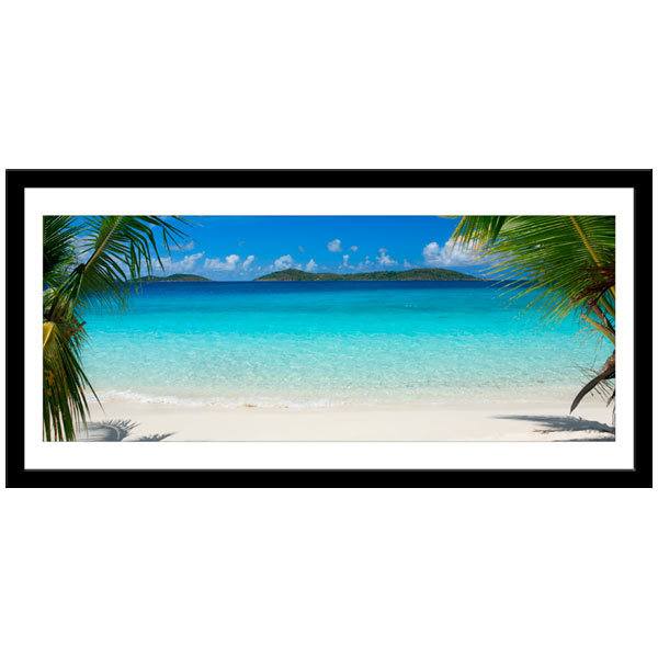 Wall Stickers: Picture Caribbean Beach