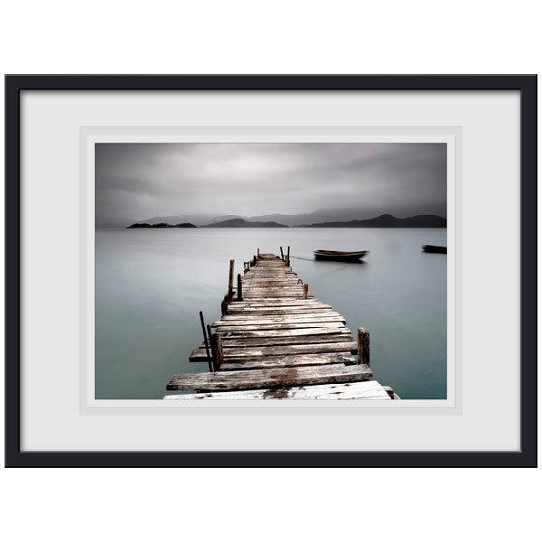 Wall Stickers: Picture of a wharf