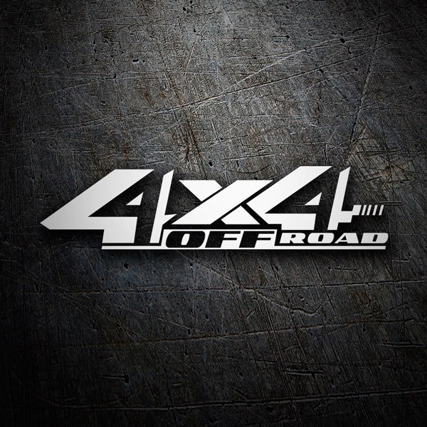 Car & Motorbike Stickers: 4X4 OFF ROAD