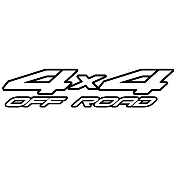 Car & Motorbike Stickers: 4x4 offroad reverse