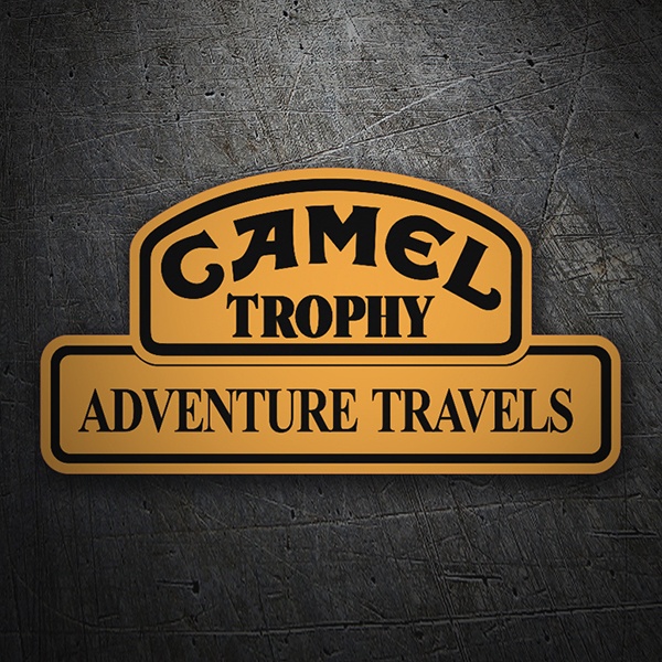 Car & Motorbike Stickers: Camel Trophy Adventure Travels