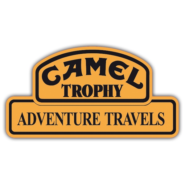 Car & Motorbike Stickers: Camel Trophy Adventure Travels