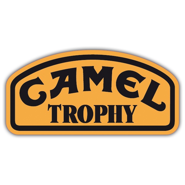 Car & Motorbike Stickers: Camel Trophy