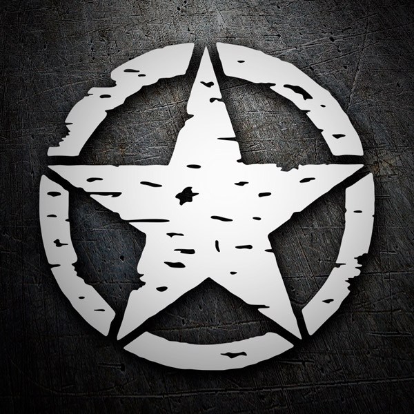 Distressed US Army Star 0