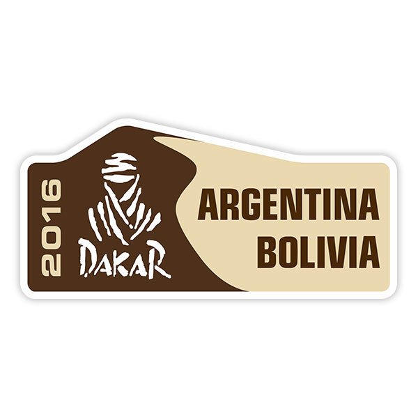 Car & Motorbike Stickers: Dakar 2016